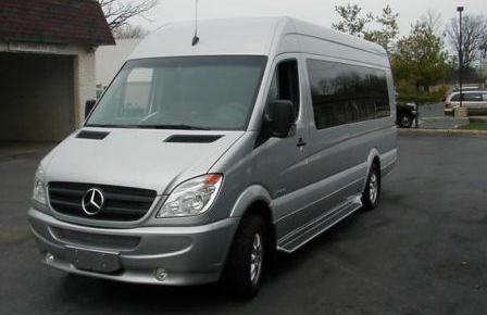 Bus rental Sverige, Sweden Mercedes Benz Sprinter Lux TOP Business class